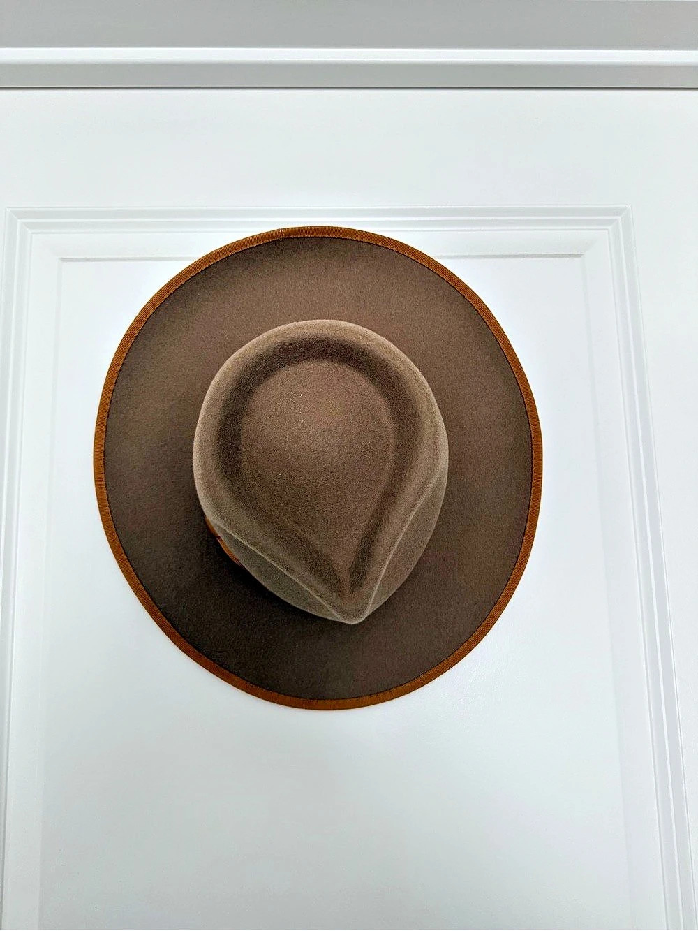 GIGI PIP Brown Wide Brim Hat